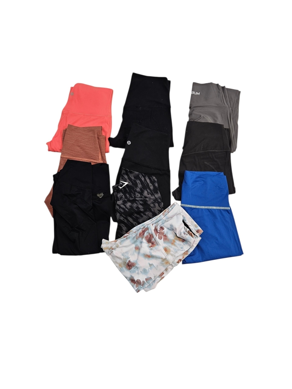 Bundle of 10 Leggings Lululemon, Teeki, Strut This and more S/M